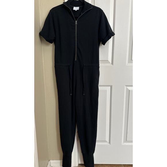 Anthropologie Sundays Tess Stand Collar Jumpsuit Small - Picture 2 of 8